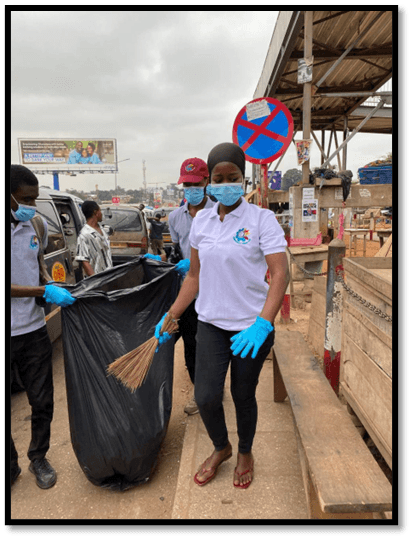 EWB-KNUST Clean up exercise